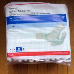 2xl Adult Briefs, Maximum Absorbency Diapers Depends