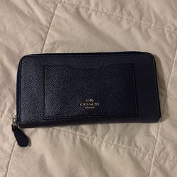 Coach Blue Wallet