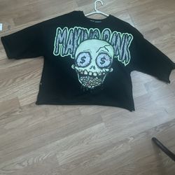Making Bank Crop Tee