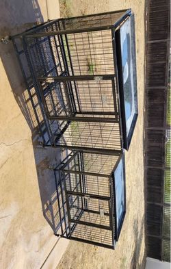 Large and small dog crate