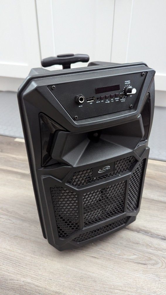 iLive Wireless Portable Wireless Speaker System (ISB352B) $45