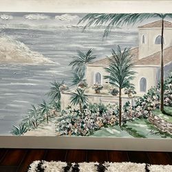 60X40 Oil Painting On Canvas Beach/Coast Home