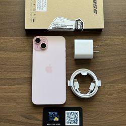 iPhone 15 Plus 128Gb Unlocked Free Case And Charger + Warranty