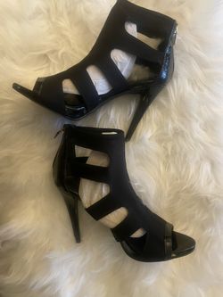 Calvin Klein Neoprene Heel Sandal