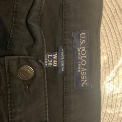 Jeans For Men's Black Color Good Condition Size 40 W / 30 Long Brand U.S. Polo ASSN