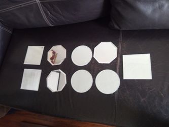 Mirror candle holders