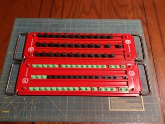 Mechanics Time Savers lock a socket trays