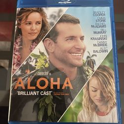Aloha blu ray new no digital code
