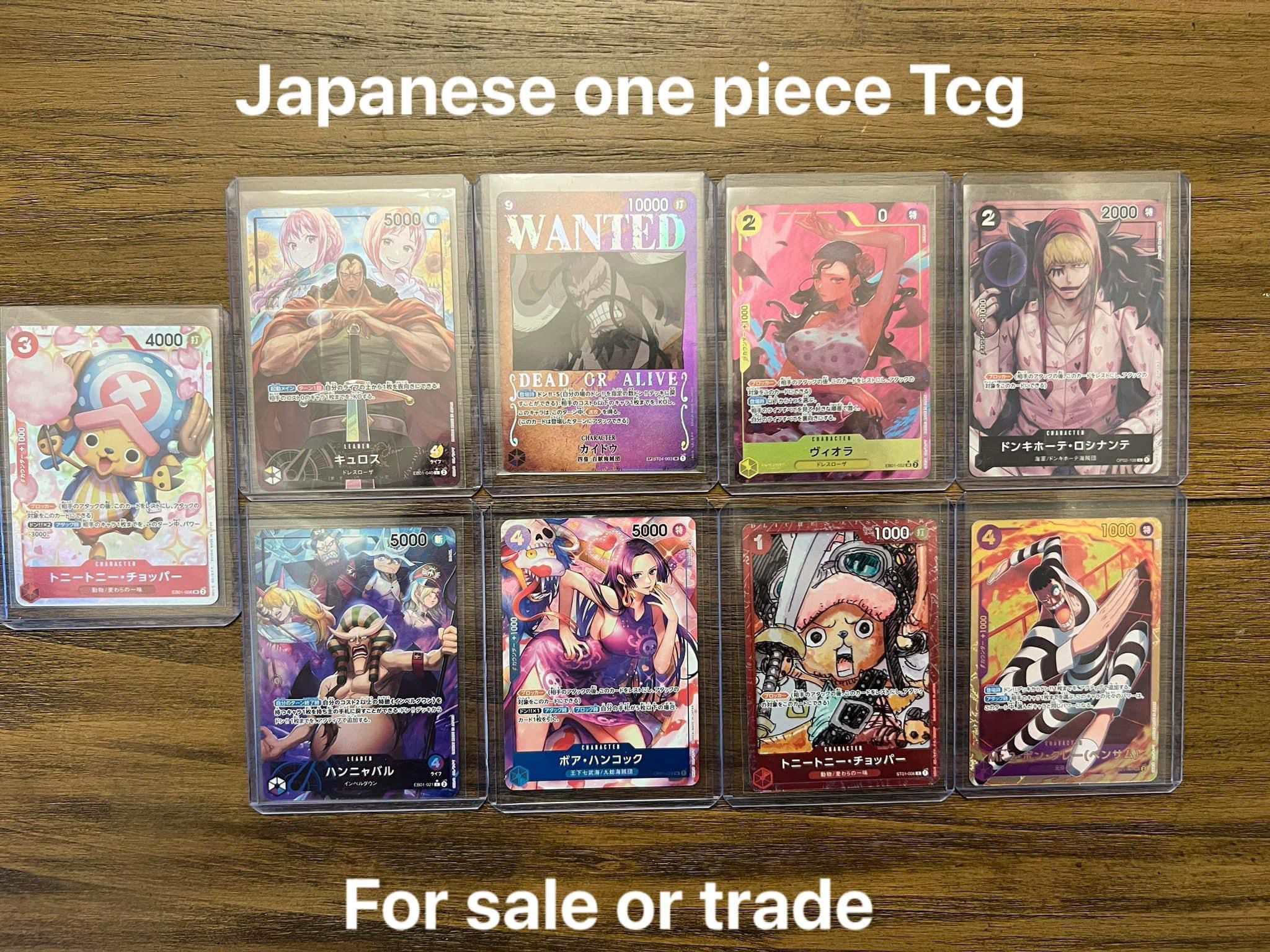 One Piece Tcg Japanese