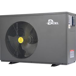 Swimming Pool Heat Pump for In-ground and Above-Ground Pools, 16 kW Electric Pool Heater with Titanium Heat E...
