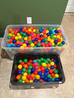 100 ball pit balls for $15