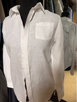 Janie and Jack linen shirt, 12 yo