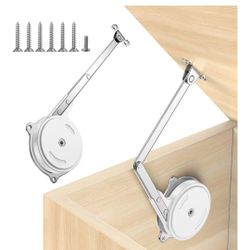 Soft Close Toy Box Hinges 1 Pack | Heavy Duty Zinc Alloy Lid Supports for Wooden Toy Chests, Storage Trunks & Benches | Safety Hinges for Cedar & Othe