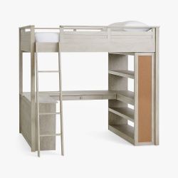 Pottery Barn Teen Sleep & Study Loft bed full size