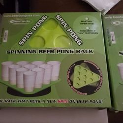 Spinning Beer Pong Rack Brand New 