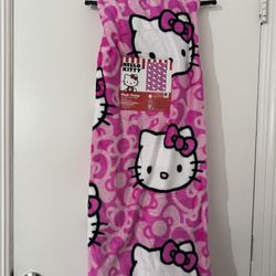 Hello Kitty Throw Blanket