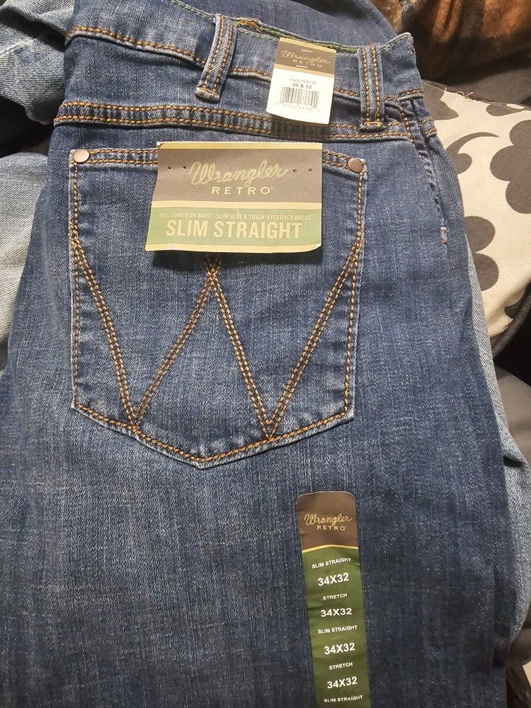 Wrangler Retro Slim Stright 34x32