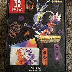 Nintendo Switch oled Pokémon Scarlet/Violet Edition