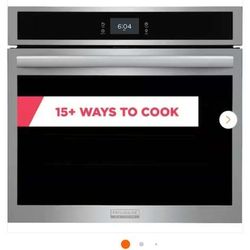 Frigidaire gallery stainless steel wall oven brand new