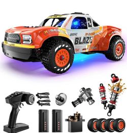 1/14 Brushless RC Car for Adults,Max 43 Mph,High Speed Electric 4X4 Off-Roa