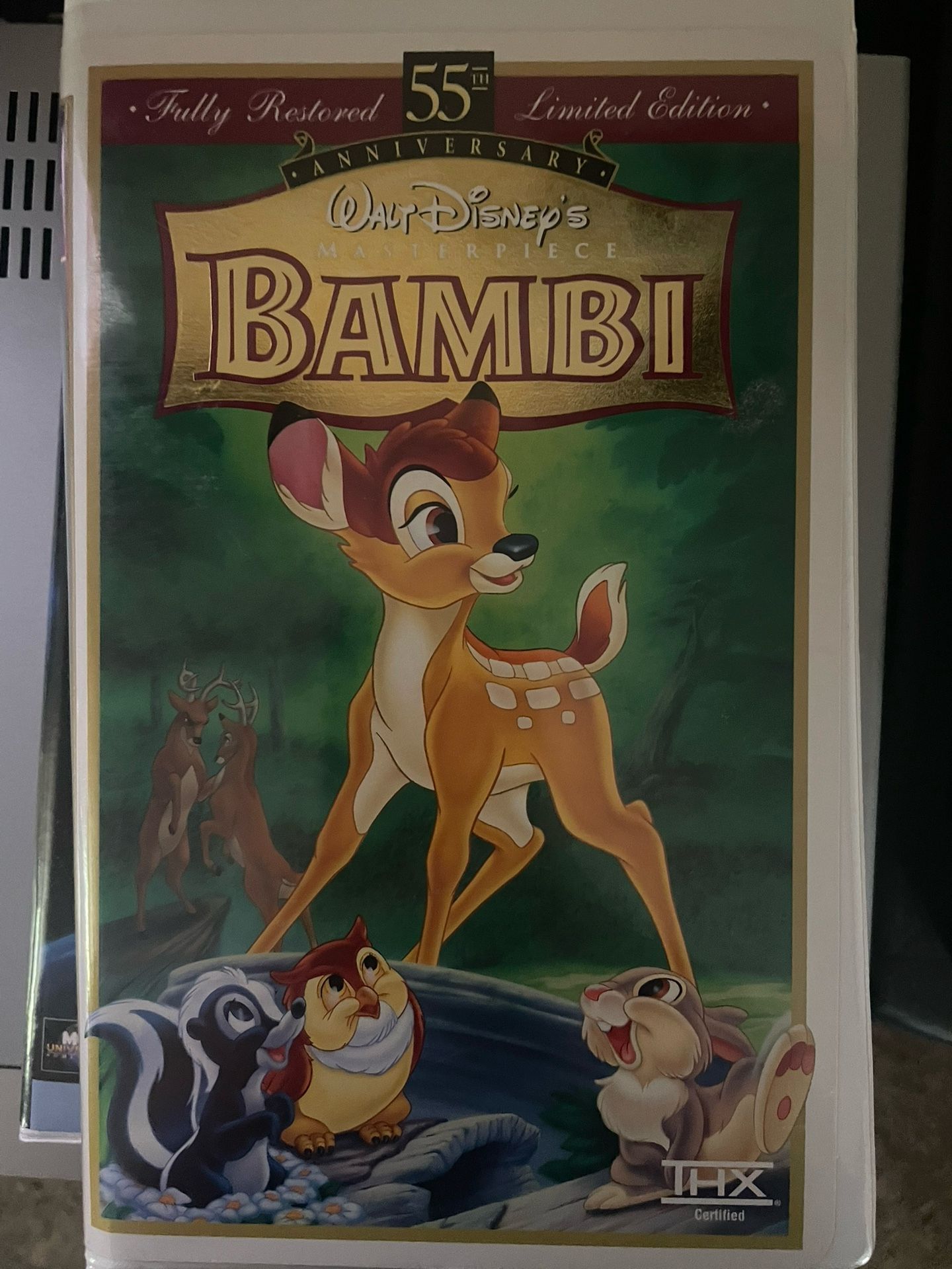 Rare Limited 55th Anniversary Addition Masterpiece Classic Bambi