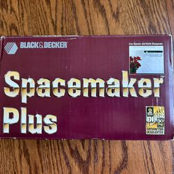 Vintage Black & Decker PEC 90 Spacemaker Plus Can Opener And Knife Sharpener