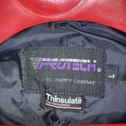 Thick heavy duty motorcycle leathers