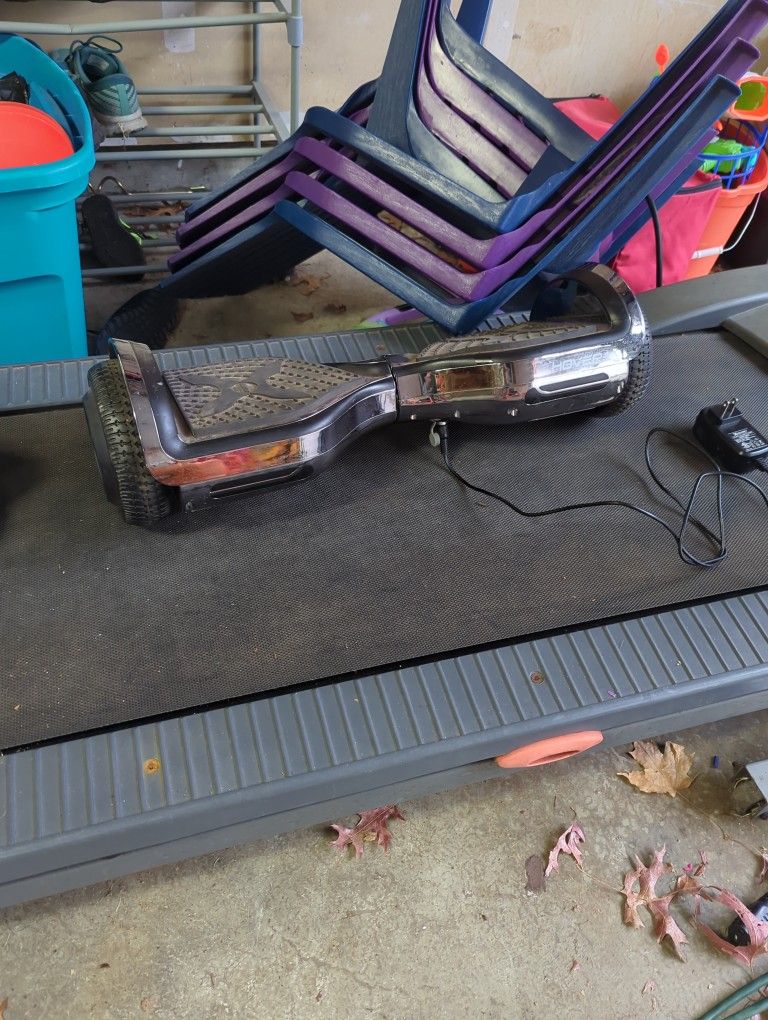 X Hover-1 Chrome Hoverboard With Charger