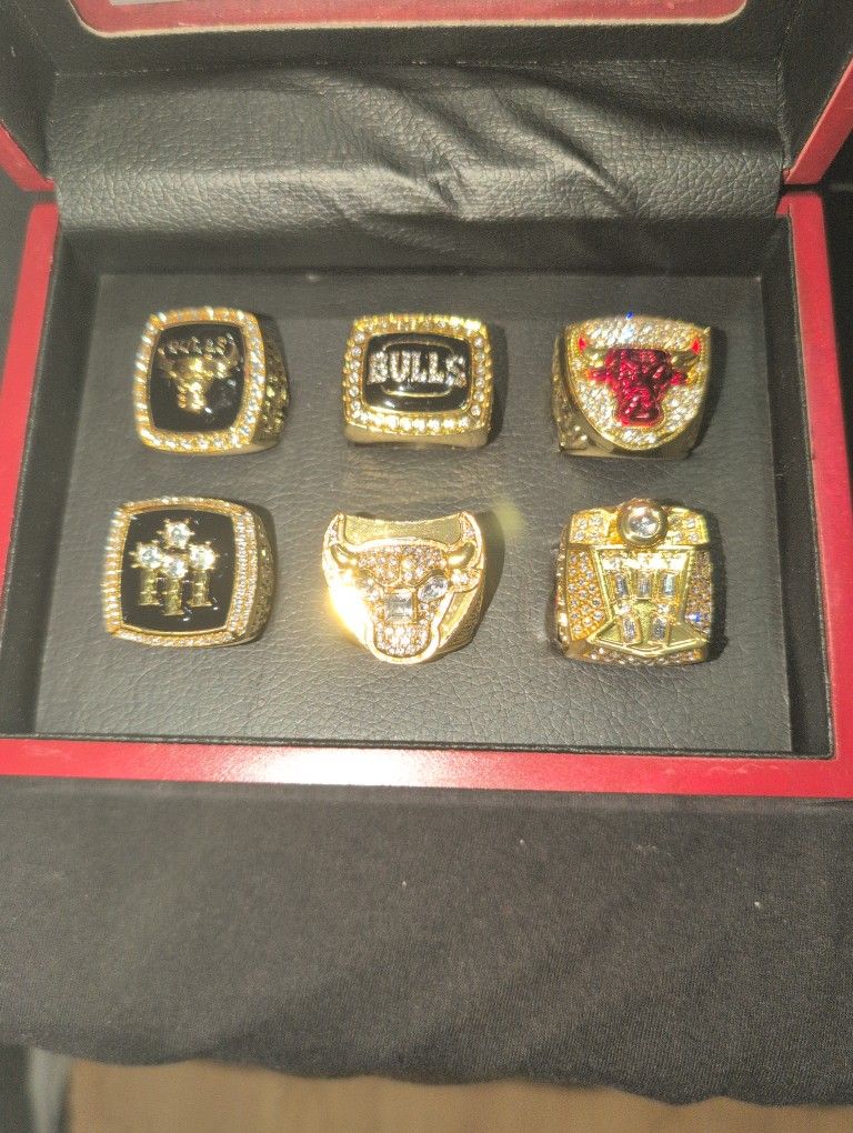 Replica Chicago Bulls NBA Championship Rings