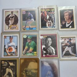 Assorted Top Loader Sports Cards