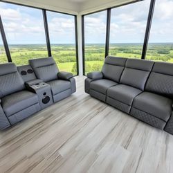 Vendo Set De Sala Reclinable Eléctrico 