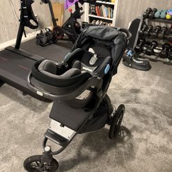 Uppa Ridge Stroller + Uppa Mesa Car Seat With 2 Bases 