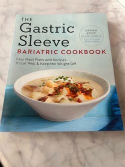Gastric sleeve bariatric cookbook