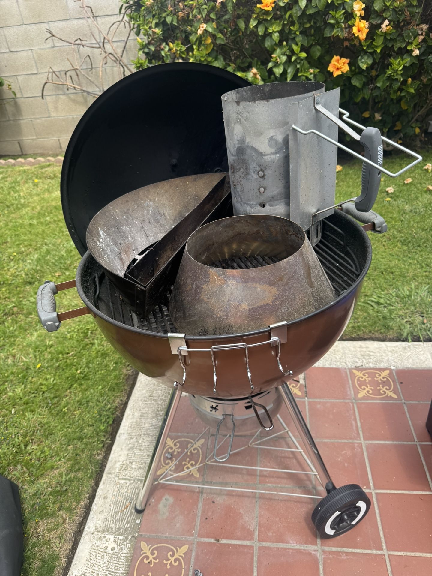 Weber Kettle Premium 22” (Copper) + $300+ in BBQ Upgrades – $215
