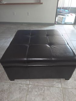 Dark Brown Ottoman