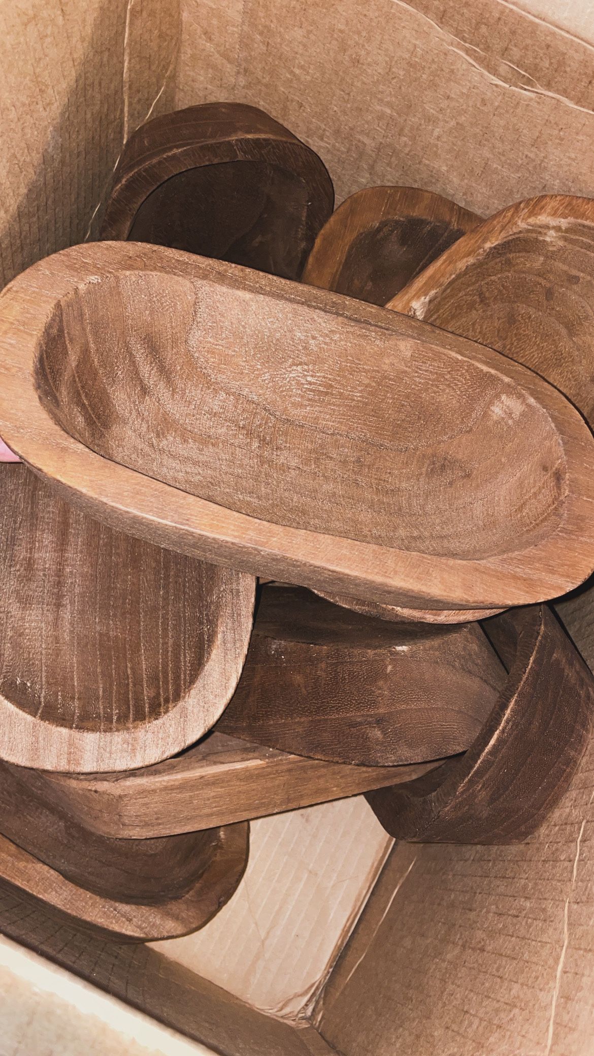 Wooden Dough Bowl