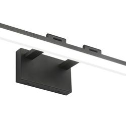 Solfart 31.5in LED Modern Bathroom Vanity Light Black Dimmable Open Box Like New 