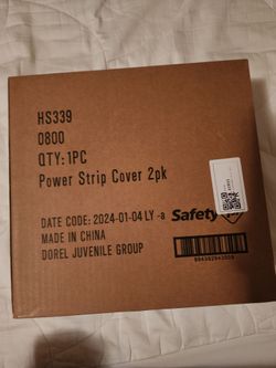 ** 🔒 Safety 1st Power Strip Covers – Child Safety | New**