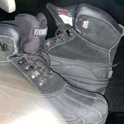 Khombu Mens Boots Size 10