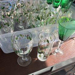 Christmas Glasses 