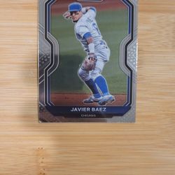 Javier Baez Baseball Card