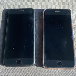 2 iPhone 7 In Good Condition $120 Each Or $240 For Both They Work Good 
