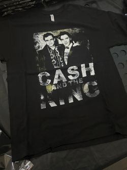 Johnny Cash and Elvis shirt