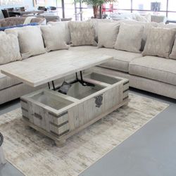 Sectional In Stock For Immediate Delivery 