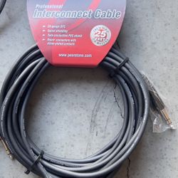 TRS to XLR/F 25’ Cables