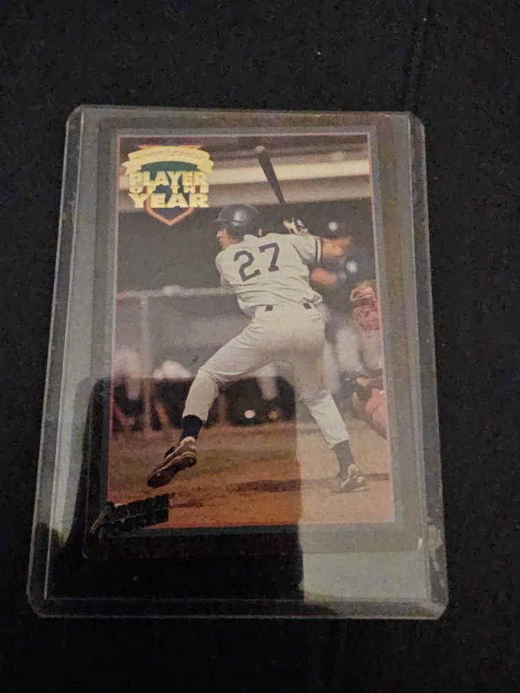 1995 Action Packed Minor League Player of the Year #1 Derek Jeter