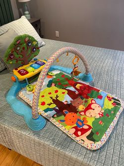 Baby Activity Gym Play Mat with Arch