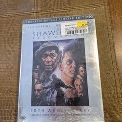 Unsealed brand new shawshank redemption to disk set