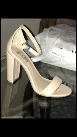 Brand new nude heels