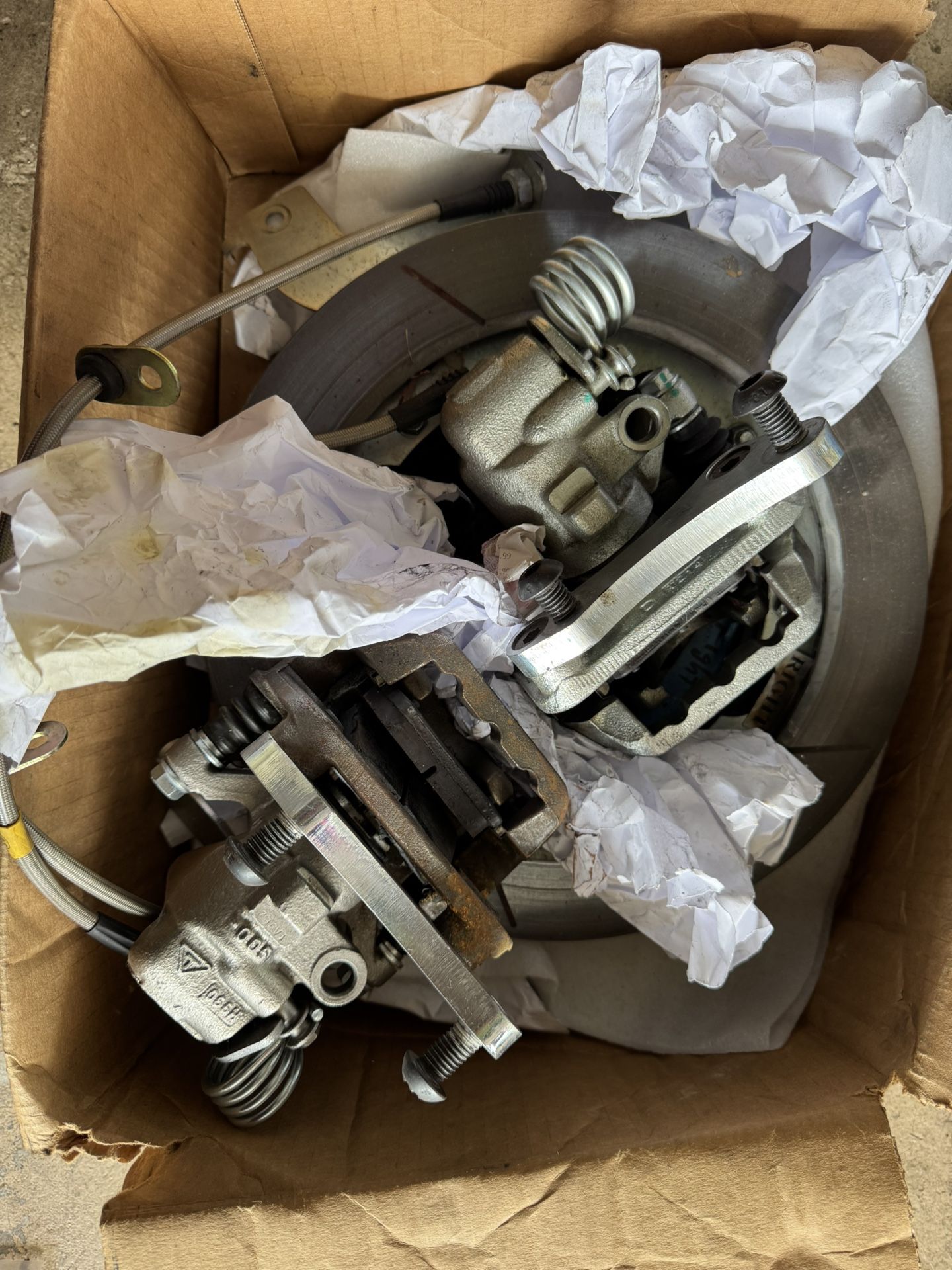 SN95 Cobra IRS 13in Rear Brake Setup